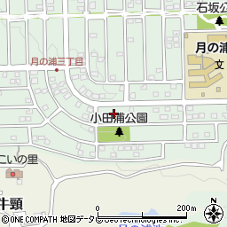福岡県大野城市月の浦4丁目6-4周辺の地図
