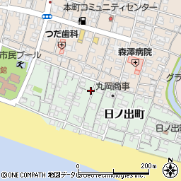 高知県安芸市日ノ出町4-8周辺の地図