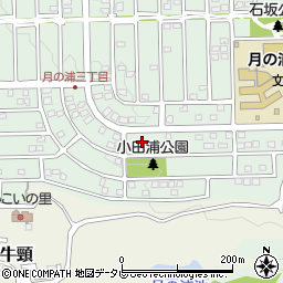 福岡県大野城市月の浦4丁目6-3周辺の地図