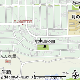 福岡県大野城市月の浦4丁目6-2周辺の地図