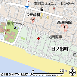 高知県安芸市日ノ出町3-10周辺の地図