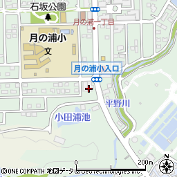 福岡県大野城市月の浦4丁目1-8周辺の地図