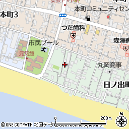 高知県安芸市日ノ出町2-26周辺の地図