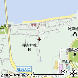高知県高知市浦戸103周辺の地図