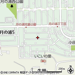 福岡県大野城市月の浦4丁目22-29周辺の地図