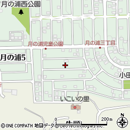 福岡県大野城市月の浦4丁目22周辺の地図