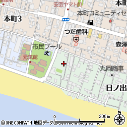 高知県安芸市日ノ出町1-31周辺の地図