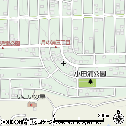福岡県大野城市月の浦4丁目12周辺の地図