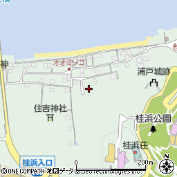 高知県高知市浦戸96周辺の地図