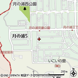 福岡県大野城市月の浦4丁目22-1周辺の地図