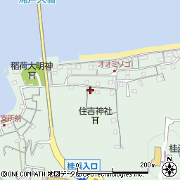 高知県高知市浦戸122周辺の地図