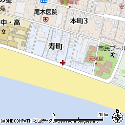 高知県安芸市寿町5-14周辺の地図