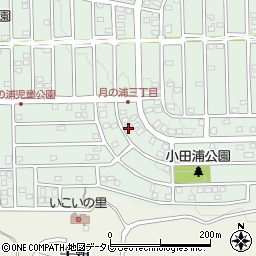 福岡県大野城市月の浦4丁目12-27周辺の地図