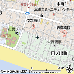 高知県安芸市日ノ出町3-2周辺の地図