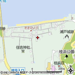 高知県高知市浦戸98周辺の地図