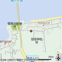 高知県高知市浦戸126周辺の地図