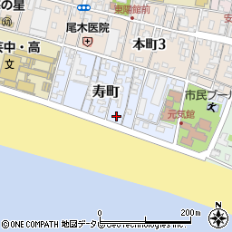 高知県安芸市寿町5-16周辺の地図