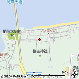高知県高知市浦戸148周辺の地図