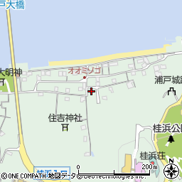 高知県高知市浦戸100周辺の地図