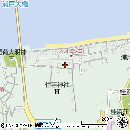 高知県高知市浦戸79周辺の地図