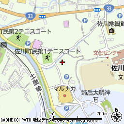 佐川町社会福祉協議会認知症対応型ぷらっとホームさかわ周辺の地図