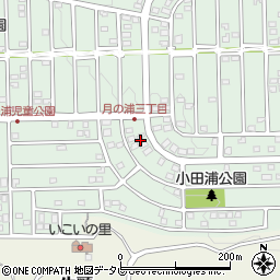 福岡県大野城市月の浦4丁目12-4周辺の地図