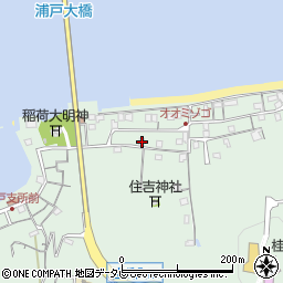 高知県高知市浦戸145周辺の地図