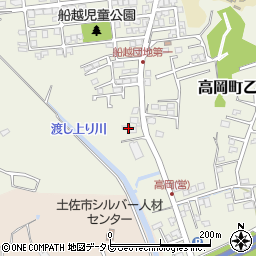 シルバーピュア土佐・高岡周辺の地図