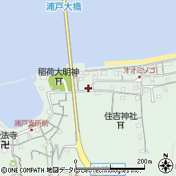 高知県高知市浦戸138周辺の地図