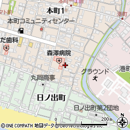 日本キリスト改革派芸陽教会周辺の地図