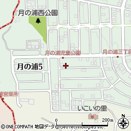 福岡県大野城市月の浦4丁目21-35周辺の地図