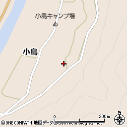 高知県安芸郡北川村小島478周辺の地図