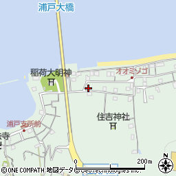 高知県高知市浦戸139周辺の地図