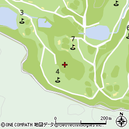 福岡県筑紫野市山家周辺の地図