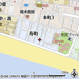 高知県安芸市寿町5-10周辺の地図