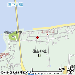 高知県高知市浦戸146周辺の地図