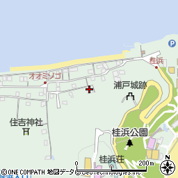 高知県高知市浦戸41周辺の地図