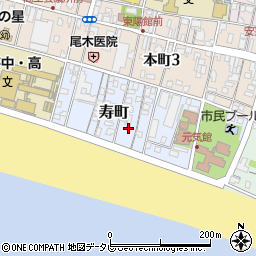 高知県安芸市寿町5-20周辺の地図