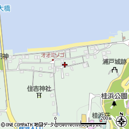 高知県高知市浦戸71周辺の地図