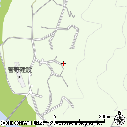 愛媛県大洲市菅田町大竹1514周辺の地図