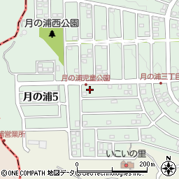 福岡県大野城市月の浦4丁目21-3周辺の地図
