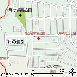 福岡県大野城市月の浦4丁目21-5周辺の地図