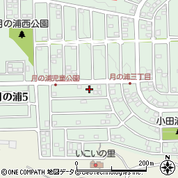 福岡県大野城市月の浦4丁目21-11周辺の地図