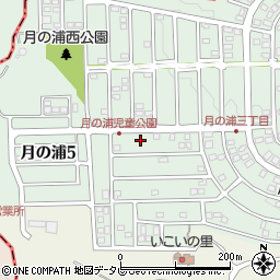 福岡県大野城市月の浦4丁目21-6周辺の地図