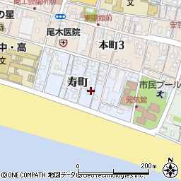 高知県安芸市寿町5-8周辺の地図