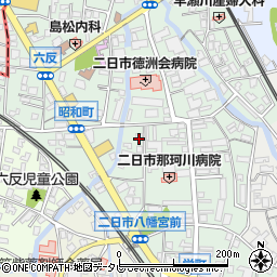 ちくし那珂川病院杏竹荘周辺の地図