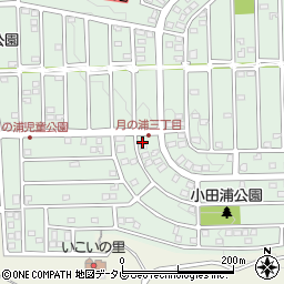 福岡県大野城市月の浦4丁目12-32周辺の地図