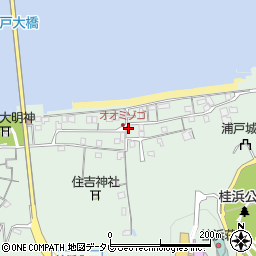 高知県高知市浦戸65-3周辺の地図