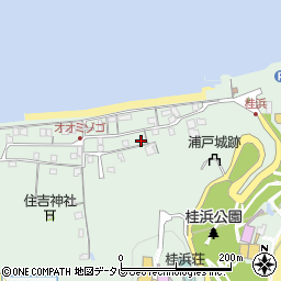 高知県高知市浦戸81周辺の地図