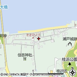 高知県高知市浦戸69周辺の地図